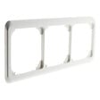 ZENITECH - Plaque de finition triple - Blanc - Zenitech - vignette