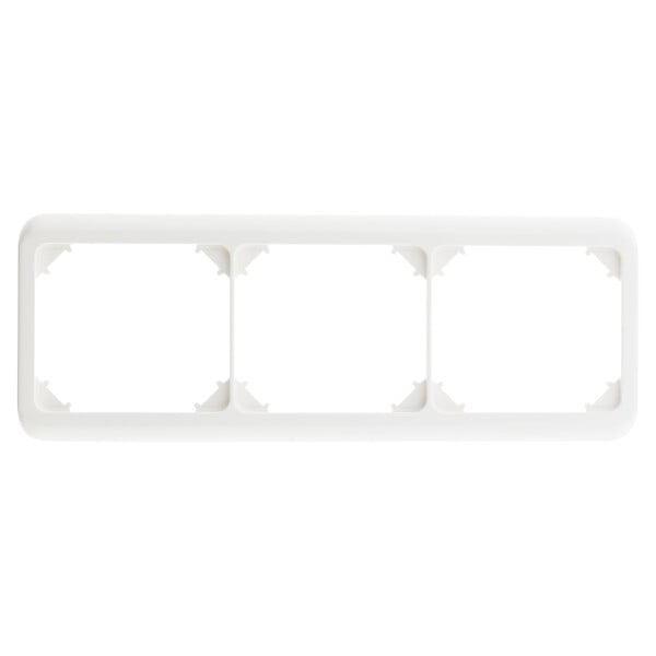 ZENITECH - Plaque de finition triple - Blanc - Zenitech - large