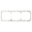 ZENITECH - Plaque de finition triple - Blanc - Zenitech - vignette