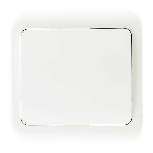ZENITECH - Interrupteur simple encastré Antaria - Blanc - Zenitech - large