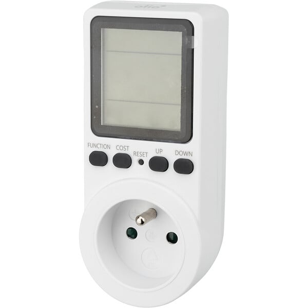 OTIO - Contrôleur de consommation électrique - 8 indicateurs - Blanc - Otio - large