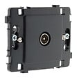 CLARYS - Prise TV Ø9,52 nue - noir - Zenitech - vignette