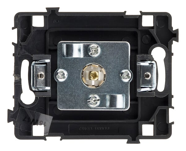 CLARYS - Prise TV Ø9,52 nue - noir - Zenitech - large