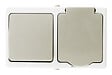 AKYA - Appareillage mixte horizontal va-et-vient et prise 2P+T - Zenitech - vignette