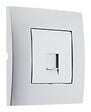 SIMPLEA - Prise téléphone RJ45 - gris - Simplea - Zenitech - vignette