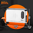 WARM TECH - Convecteur électrique mobile 3000W avec soufflerie - 3 positions - vignette