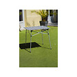 O'CAMP - Lot de 2 tables à lattes de camping - Housse de transport inclus - 70 x 70 x 70 cm - vignette