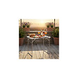 O'CAMP - Lot de 2 tables de camping pliables 4 places - Forme valise - 80 x 60 x 70 cm - vignette