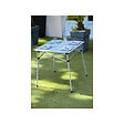 O'CAMP - Table à lattes de camping - Housse de transport inclus - Dimensions : 70 x 70 x 70 cm - vignette