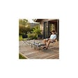 O'CAMP - Lot de 2 chaises pliables pécheur de camping - Dimensions : 47 x 40 x 68 cm - vignette