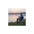 O'CAMP - Chaise pliable pécheur de camping - Dimensions : 47 x 40 x 68 cm - vignette