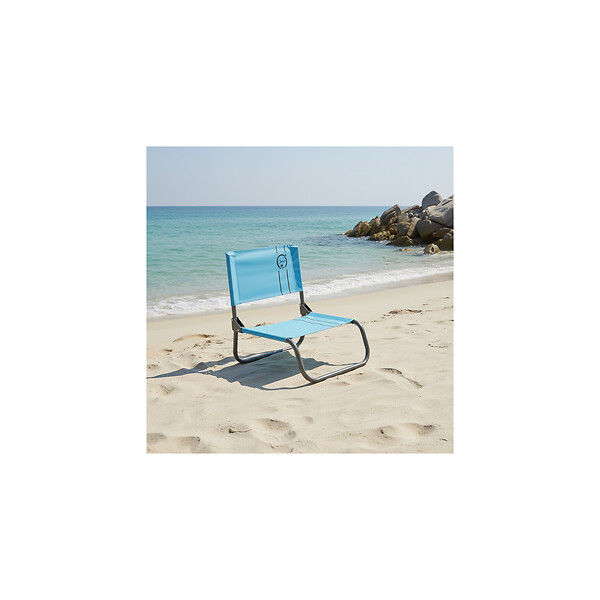 O'BEACH - Chaise cale-dos de plage 1 pliure - Dimensions : 40 x 45 x 50 cm - large