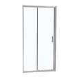 KINDFORD - Porte douche coulissante réversible transparent - vignette