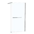 KINDFORD - Paroi de douche à l'italienne transparente - 8mm - 140x200cm - vignette