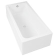 DURAVIT - Baignoire droite D-Code 170 x75 cm + Pare Bain gauche AURYS Mist 1 chromé version gauche - vignette