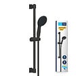 GROHE - Vitalio Start 110 Set de douche avec barre + Douchette 2 jets, noir mat (279482431) - vignette