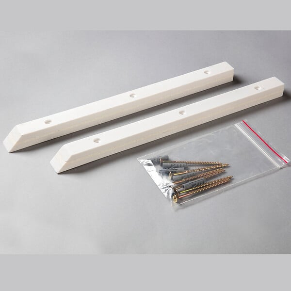 U-TILE - Banc d'angle pour douche en résine finition marbre 53 x 53 x 8 cm - coloris blanc - large