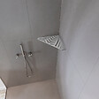 U-TILE - Etagère de douche en acier inox 20,4 x 20,4 cm x 2 mm - Pentagone design Jungle - fixation sans perçage - vignette