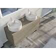 DISTRIBAIN - Meuble double vasque VENEZIA Scandinave (sans miroir) - vignette