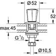 GROHE - Paire de robinets de bidets Costa L 18904001 - vignette