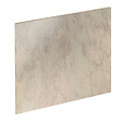FORESTEA - Crédence cuisine stratifiée HPL réversible blanc/pierre naturelle 3000 x 640 x 13 mm FSC - vignette
