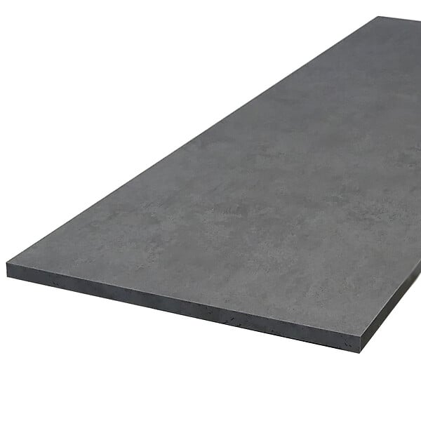 FORESTEA - Bande de chant stratifié tablette metal 5m long x 23 mm - large