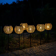 LUMISKY - 6 Balises solaires à planter AGADIR H45cm - vignette
