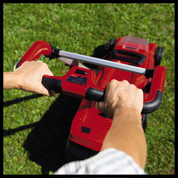 EINHELL - Tondeuse à gazon sans fil RASARRO 36/38 Power X-Change EINHELL 3413180 avec 2 Batteries 4,0 Ah et Chargeur rapide - large