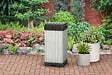 CENTRALE BRICO - Poubelle Rockford 125 L gris, l.41 x H.87.4 x P.41 cm - vignette