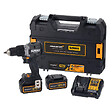 DEWALT - Perceuse Visseuse Percussion XR 18V Brushless Dewalt DCD85MP2T-QW Édition Limitée McLaren Livrée Avec 2 Batteries 5Ah Li-Ion, 1 Chargeur en Coffret TSTAK - vignette