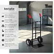 TECTAKE - Diable rigide 200 kg noir - vignette