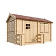 TIMBELA - Timbela M503 Maison en bois pour enfants - 178x241xH151cm / 2.63m2 - vignette