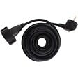 ZENITECH - Rallonge Schuko HO5VV-F 3G1,5mm² 10m - noir - Zenitech - vignette