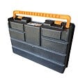 INTEC - Boîte de rangement professionnelle Organiseur 23 compartiments amovibles Noir Orange 44.3 x 31.7 x 8 cm (L x l x h) INTEC - vignette