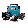 MAKITA - Meuleuse Ø 125mm 2x4Ah 40V XGT ® MAKITA GA029GM201en MAKPAC - vignette