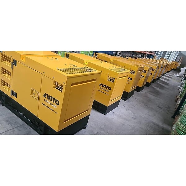 VITO - Groupe electrogène 50kVA Diesel Triphasé Monophasé AVR ATS Démarrage Automatique Autonomie 10h VITO Professional - large