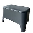 TOOMAX - Table basse de jardin 59x 39x 36cm Anthracite Avec couvercle Extérieur / Intérieur TOOMAX - vignette