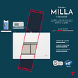 THOMSON - Radiateur électrique fixe à inertie sèche céramique - THOMSON - MILLA 1000W - Connecté WiFi - blanc - NF - vignette