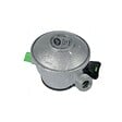 KEMPER - Pack Tuyau gaz 1.00 m + Détendeur Butane clip Quick-On Valve Diam 27mm BUTAGAZ Avec Sécurité stop gaz - vignette