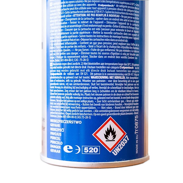 ALPENTECH - Pack de 8 Cartouches de gaz 250g butane Camping Butane ALPENTECH - large