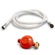 KEMPER - Détendeur gaz PROPANE 37 mbar + Tuyau gaz butane/propane souple 2,00 m - vignette