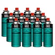 INTEC - Pack 12 Bouteilles de gaz Butane 250 g Cartouche gaz Camping Compacte Encliquetable Réchaud Désherbeur Barbecue INTEC - vignette
