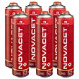 KEMPER - Pack de 6 Cartouches de gaz 330gr NOVACET Butane propane mix 600ml Valve 7/16 KEMPER - vignette