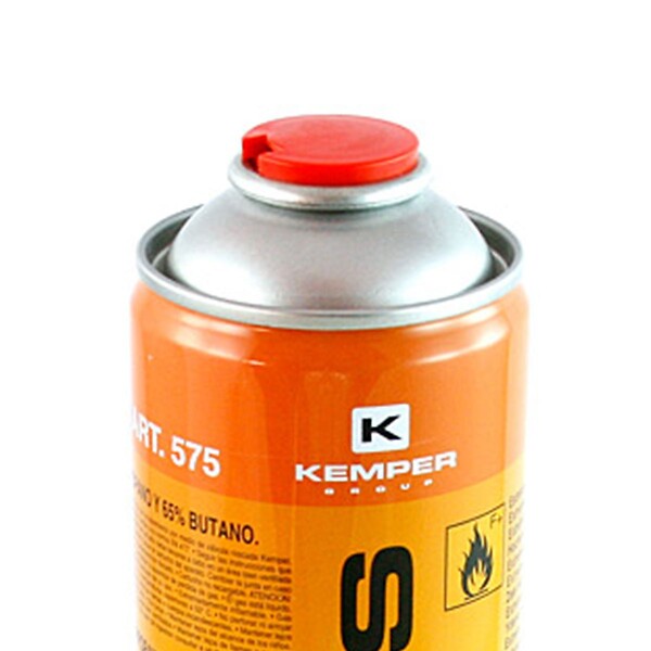 KEMPER - Pack de 12 Cartouches de gaz 330gr Butane propane mix 600ml Valve 7/16 KEMPER - large