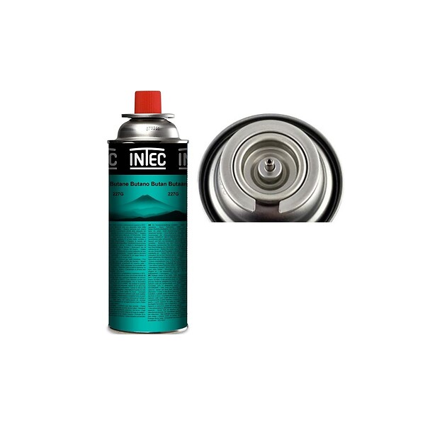 INTEC - Pack 8 Bouteilles de gaz Butane 250 g Cartouche gaz Camping Compacte Encliquetable Réchaud Desherbeur Barbecue INTEC - large