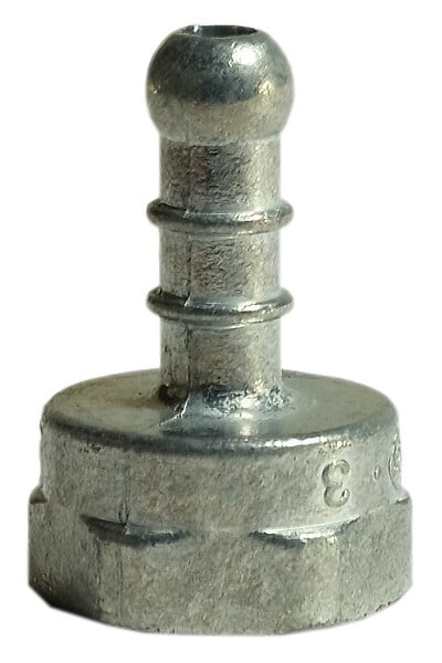 PROWELTEK - Kit connexion gaz complet pour réchauds gaz tuyau souple 1.50m + Embout tétine + Détendeur butane 28 mbars - large