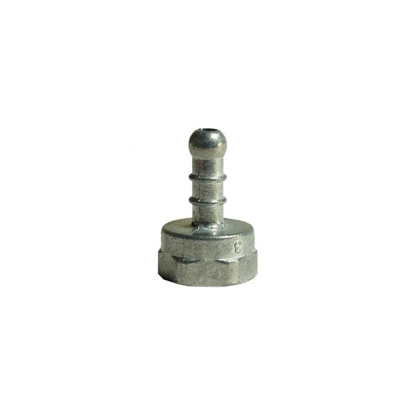 PROWELTEK - Kit connexion gaz Détendeur propane 37 mbar +Tuyau gaz souple 1.50m + embout tétine - large