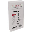 TEN - Kit de raccordement TEN 478580 façade Bioten 80/125 noir 10 pièces - vignette