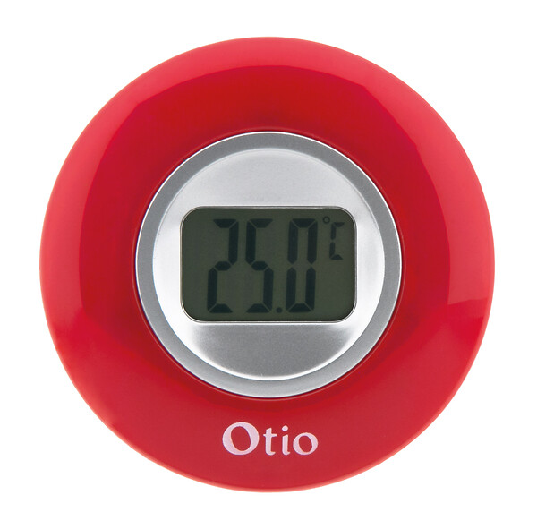 OTIO - Thermomètre digital intérieur - Rouge - Otio - large