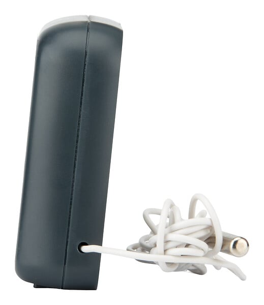 OTIO - Thermomètre hygromètre Noir à sonde filaire et capteur de précision - Otio - large
